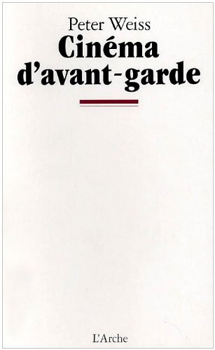 Couverture du livre : Cinéma d'avant-garde