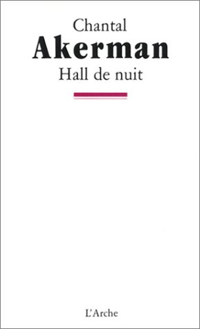 Book cover: Hall de nuit