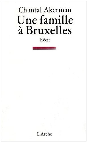 Book cover: Une famille à Bruxelles