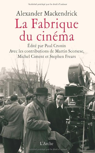Book cover: La Fabrique du cinéma