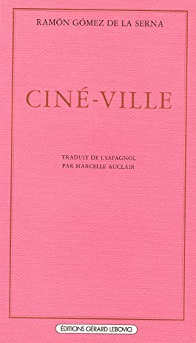 Book cover: Ciné-ville