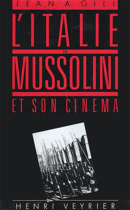 Book cover: L'Italie de Mussolini et son cinéma