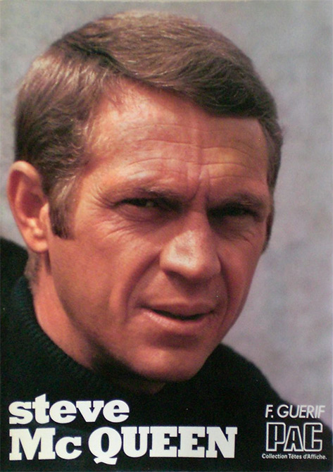 Book cover: Steve McQueen