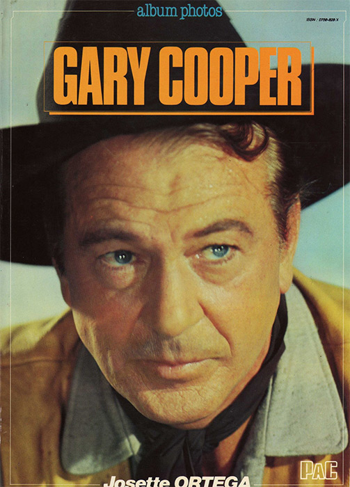Book cover: Gary Cooper