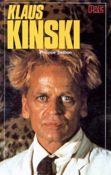 Book cover: Klaus Kinski