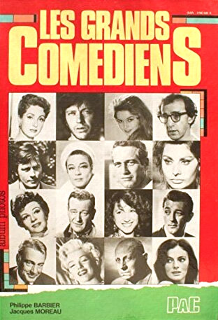 Book cover: Les Grands Comédiens