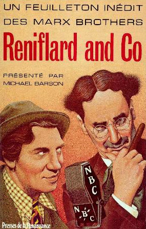 Couverture du livre: Reniflard and Co - Un feuilleton inédit des Marx Brothers