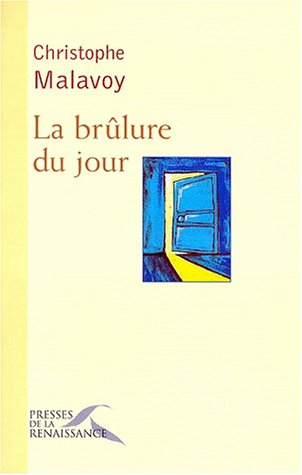 Book cover: La Brûlure du jour