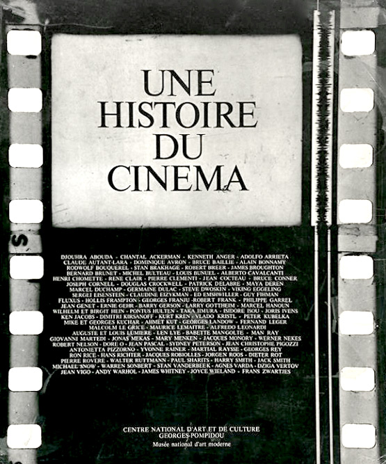 Book cover: Une histoire du cinéma