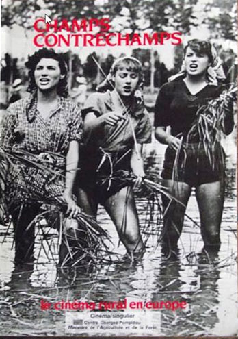 Book cover: Champs contrechamps - Le Cinéma rural en Europe