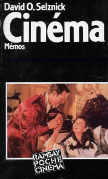 Book cover: Cinéma - Mémos