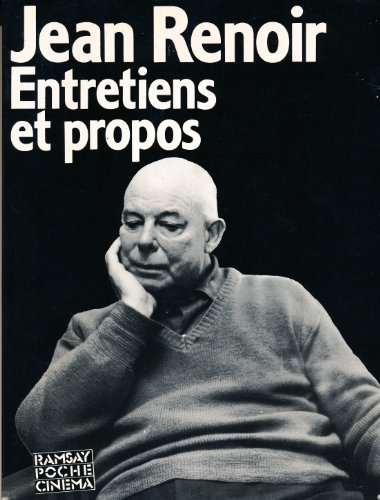Couverture du livre : Jean Renoir, entretiens et propos