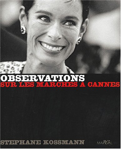 Couverture du livre : Observations sur les marchés à Cannes