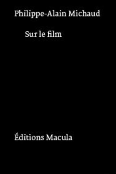 Couverture du livre : Sur le film