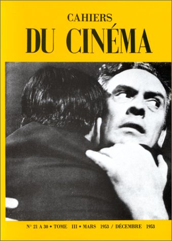 Book cover: Cahiers du cinéma, tome III - 1953