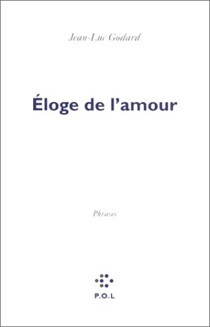 Book cover: Éloge de l'amour