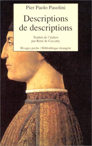 Couverture du livre : Descriptions de descriptions