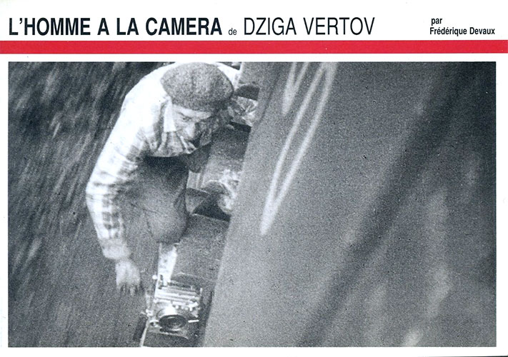 Couverture du livre: L'homme à la caméra de Dziga Vertov
