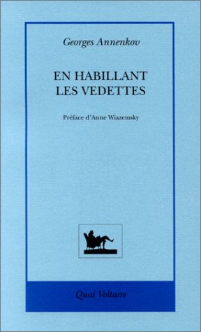 Book cover: En habillant les vedettes