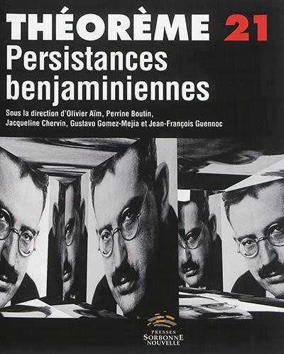 Book cover: Persistances benjaminiennes