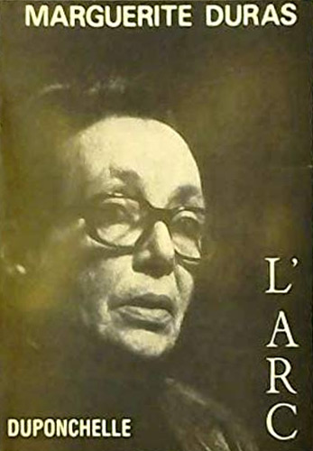 Book cover: Marguerite Duras