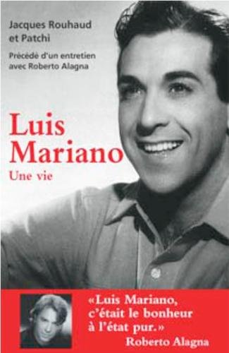 Book cover: Luis Mariano - Une vie