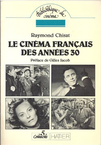 Couverture du livre: Le Cinéma français des années 30