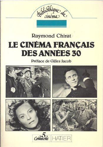 Couverture du livre : Le Cinéma français des années 30