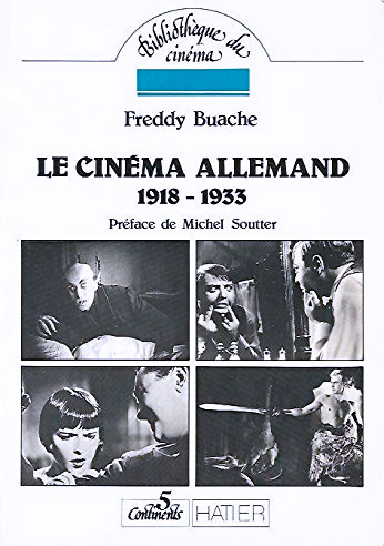 Book cover: Le Cinéma allemand 1918-1933