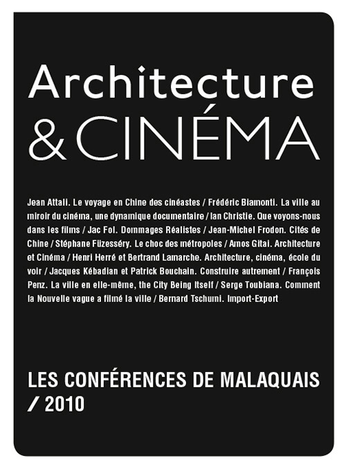 Couverture du livre: Architecture et cinéma