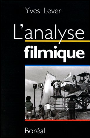 Couverture du livre : L'Analyse filmique