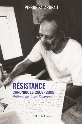 Book cover: Résistance - Chroniques 2008-2009