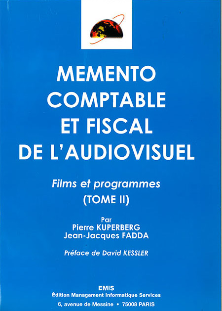 Book cover: Mémento comptable et fiscal de l'audiovisuel