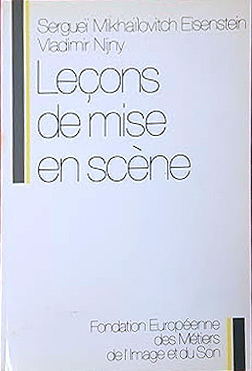 Book cover: Leçons de mise en scène