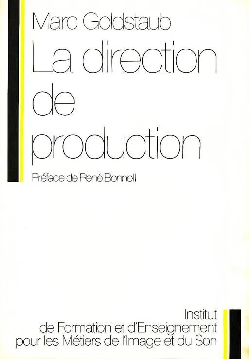 Couverture du livre: La Direction de production