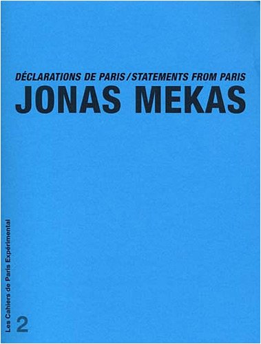 Couverture du livre: Déclarations de Paris - Statements from Paris