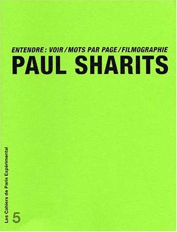 Book cover: Entendre - voir / mots par pages / filmographie