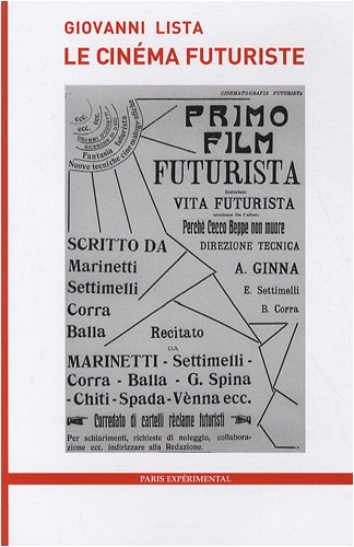 Book cover: Le Cinéma futuriste
