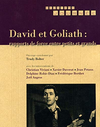 Book cover: David et Goliath - rapports de force entre petits et grands