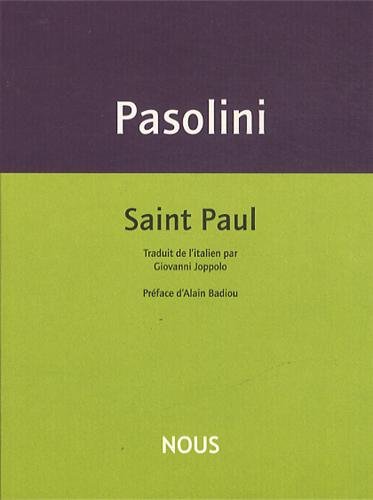 Couverture du livre: Saint Paul