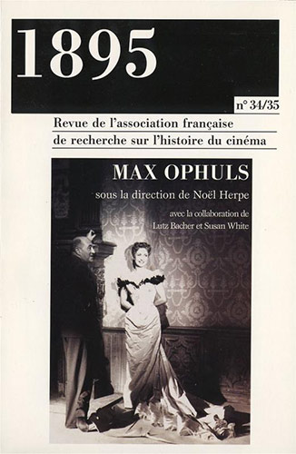 Couverture du livre: Max Ophuls - Revue 1895 n°34-35