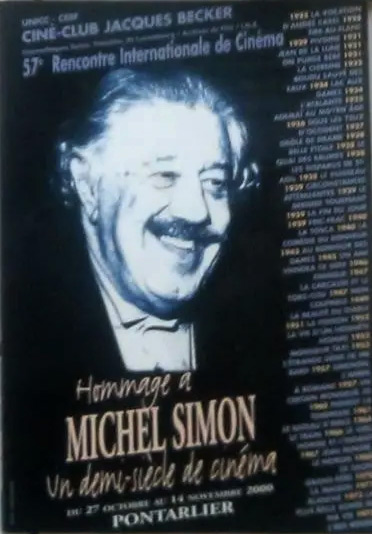 Couverture du livre : Hommage à Michel Simon - un demi-siècle de cinéma