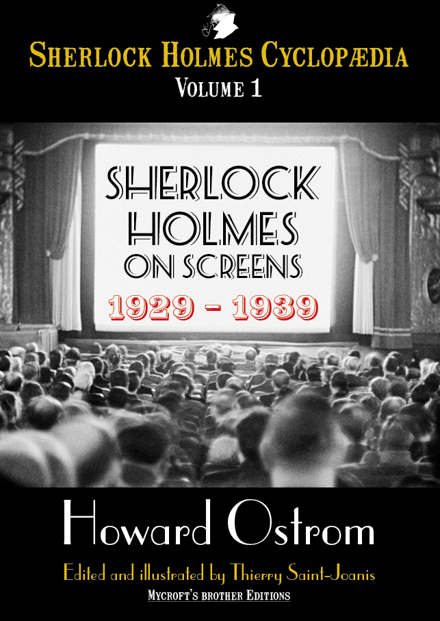 Book cover: Sherlock Holmes on screens, 1929-1939