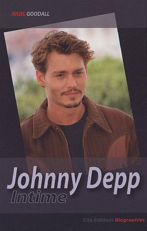 Book cover: Johnny Depp intime