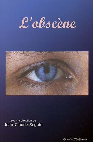 Book cover: L'Obscène