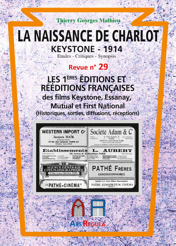 Couverture du livre : La Naissance de Charlot - Keystone 1914 - Les 1eres éditions et rééditions françaises