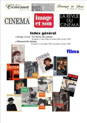 Couverture du livre : Images et son - La Revue du Cinéma - le Mensuel du Cinéma - index général