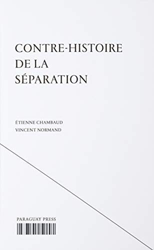Book cover: Contre-histoire de la séparation