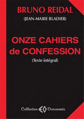 Couverture du livre: Onze cahiers de confession - (texte intégral)