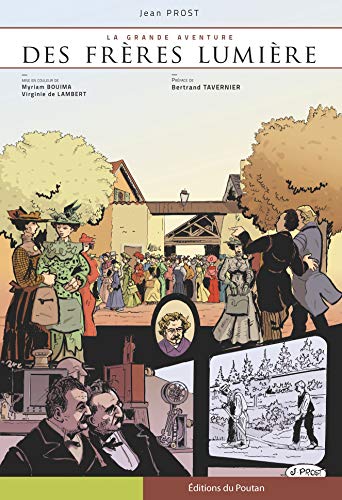 Book cover: La Grande Aventure des Frères Lumières